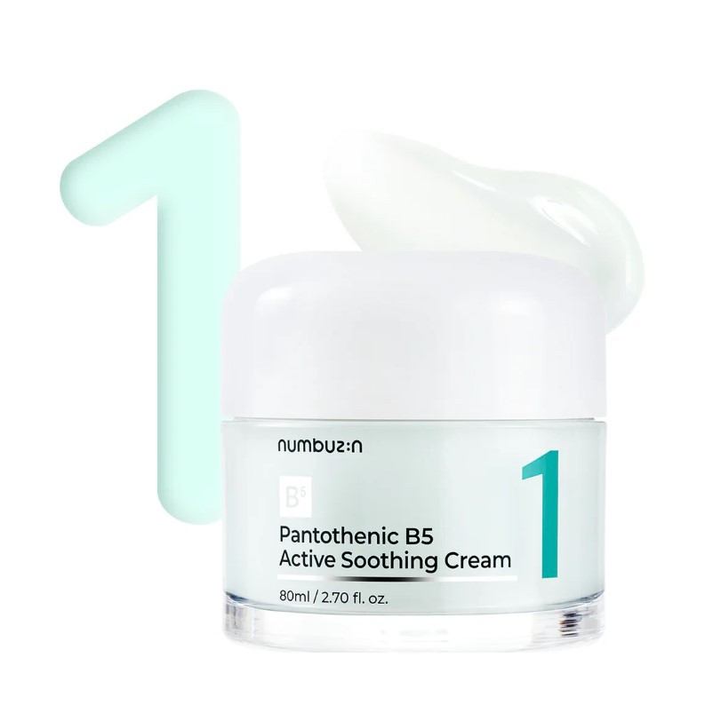 Numbuzin No.1 Pantothenic B5 Active Soothing Cream 80ml
