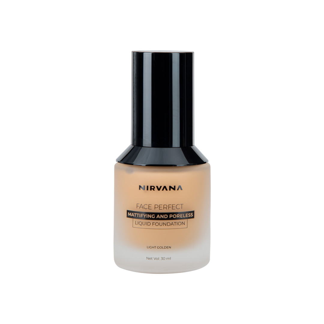 Nirvana Color Face Perfect (Matte & Por) Liquid Foundation-Light Natural 30ml