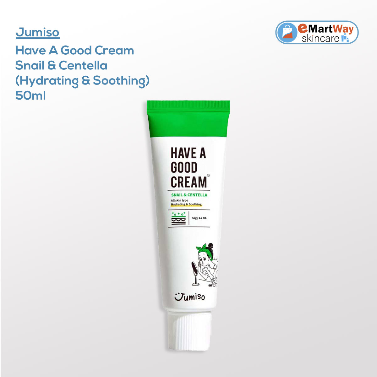 Jumiso Have A Good Cream Snail & Centella (Hydrating & Soothing) 50ml