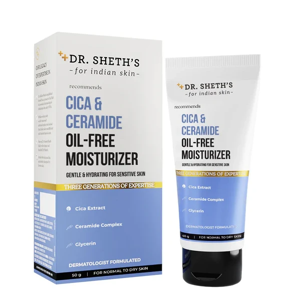 Dr. Sheth’s Cica & Ceramide Oil Free Moisturizer 50g
