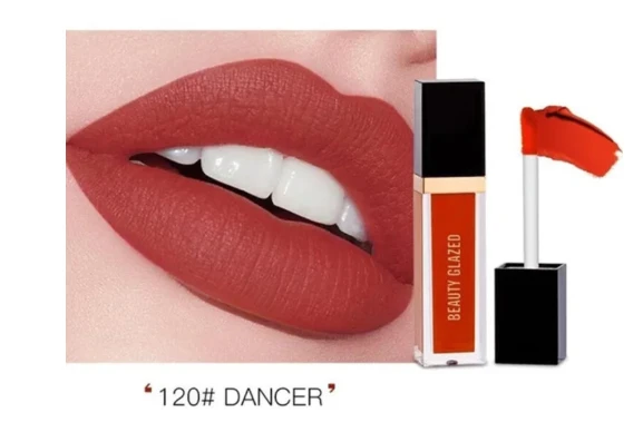 Beauty Glazed Matte Liquid Lipstick (120- Dancer) 2.8g