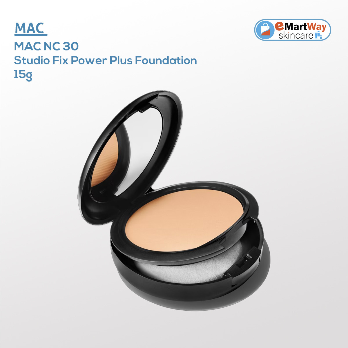MAC Studio FiX Powder Plus Foundation NC30