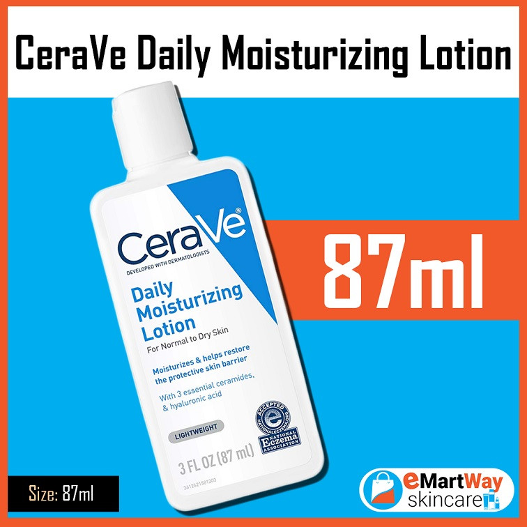 CeraVe Daily Moisturizing Lotion 87ml (USA Version)