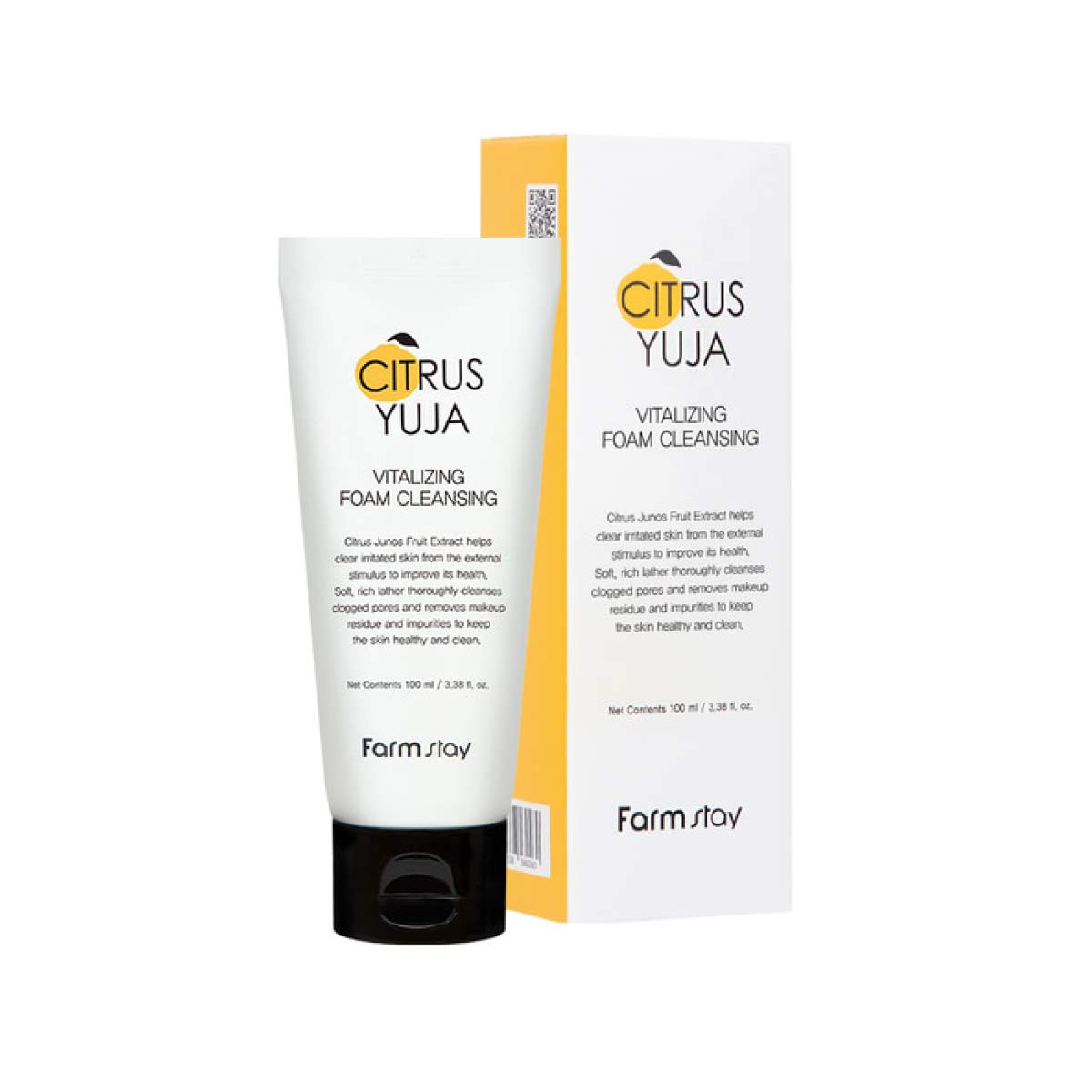 Farm Stay Citrus Yuja Vitalizing Foam Cleansing 100ml