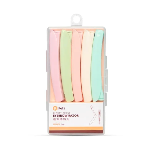 KELI Eyebrow Razor (5pcs Mini Types) Set