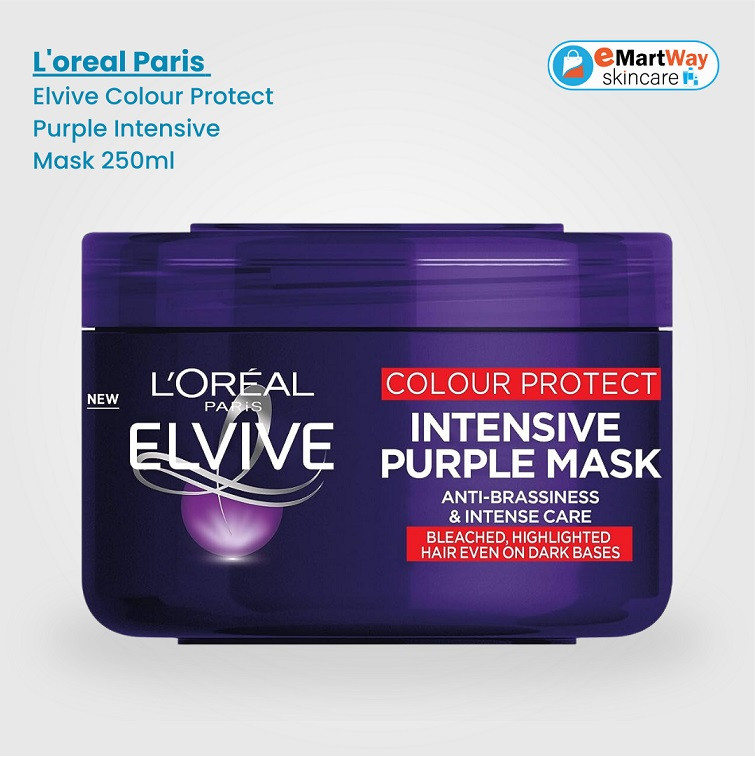 Loreal Paris Elvive Colour Protect Purple Intensive Mask 250ml
