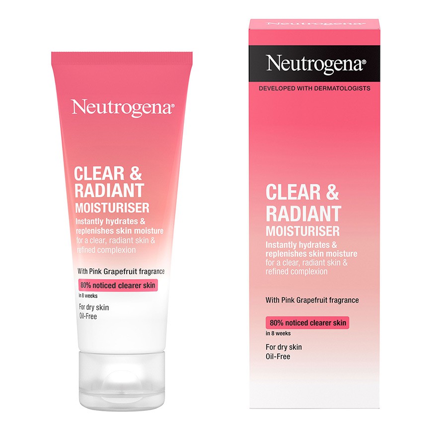 Neutrogena Clear & Radiant Oil-Free Moisturiser 50ml