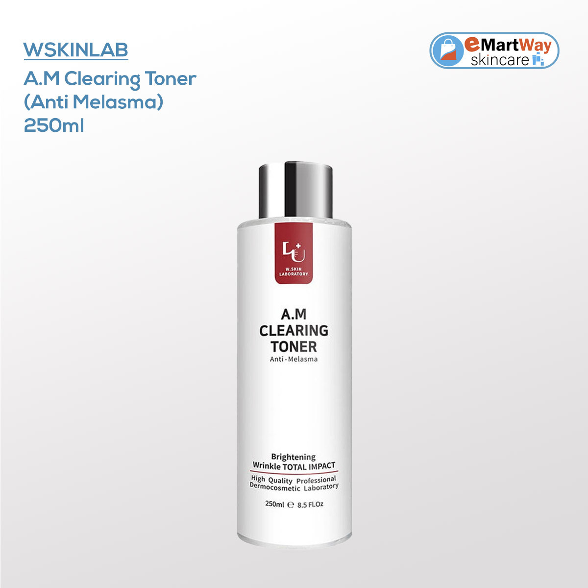 WSKIN LAB AM Clearing Toner (Anti Melasma) 250ml