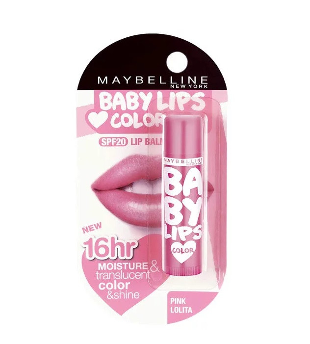 Maybelline Baby Lips Color Lip Balm Pink Lolita SPF20