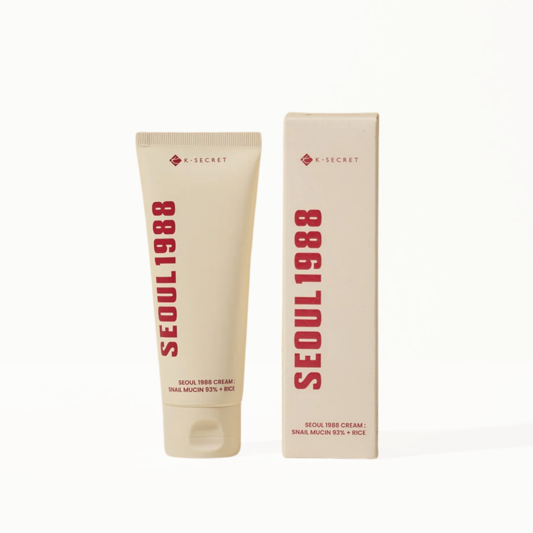 KSECRET SEOUL 1988 Cream:Snail Mucin 93% + Rice 100ml
