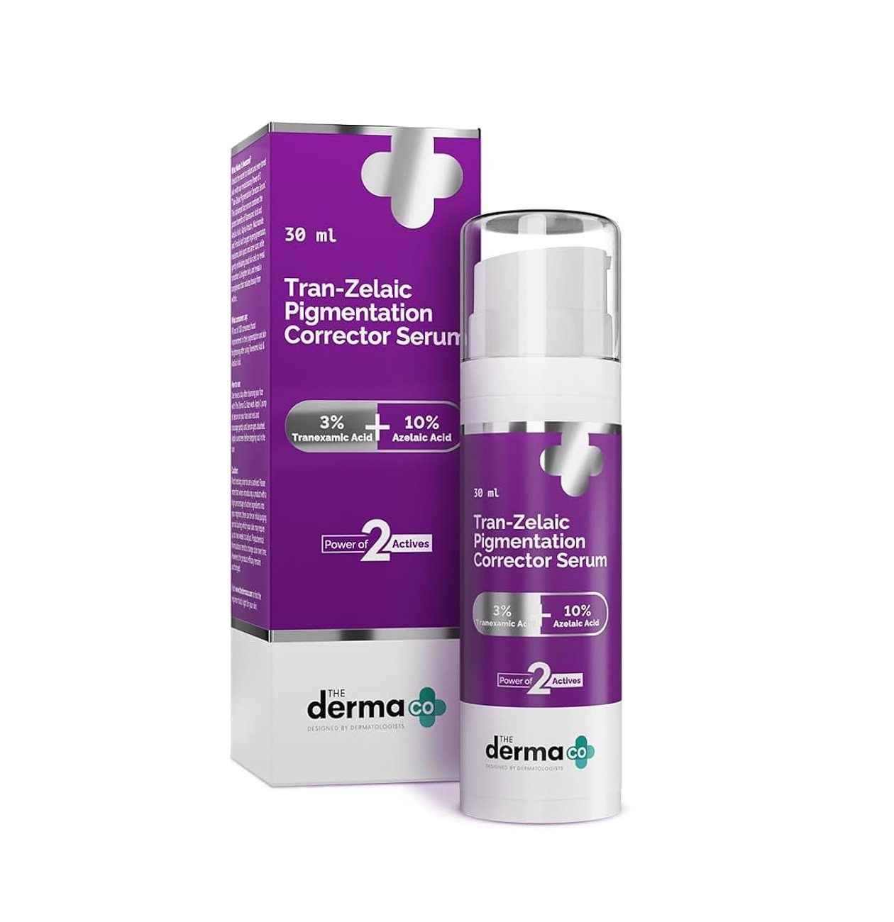 The Derma CO Tran-Zelaic Pigmentation Corrector Serum with Tranexamic Acid & Azelaic Acid 30ml