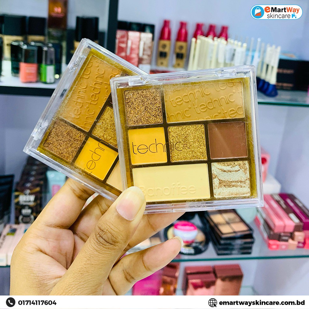 Technic Banoffee Pressed Pigment Palette