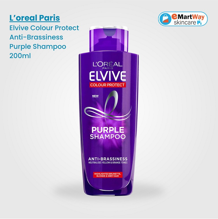 Loreal Elvive Colour Protect Anti-Brassiness Purple Shampoo 200ml