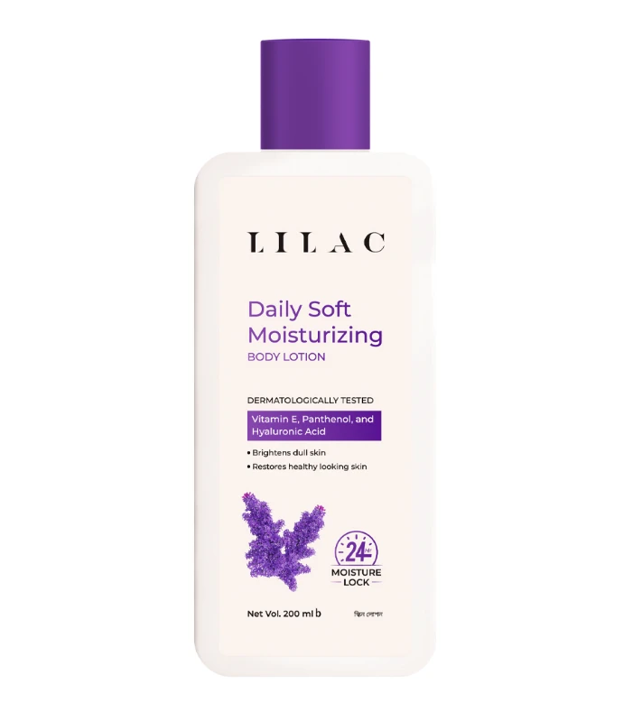 Lilac Daily Soft Moisturizing Body Lotion 200ml