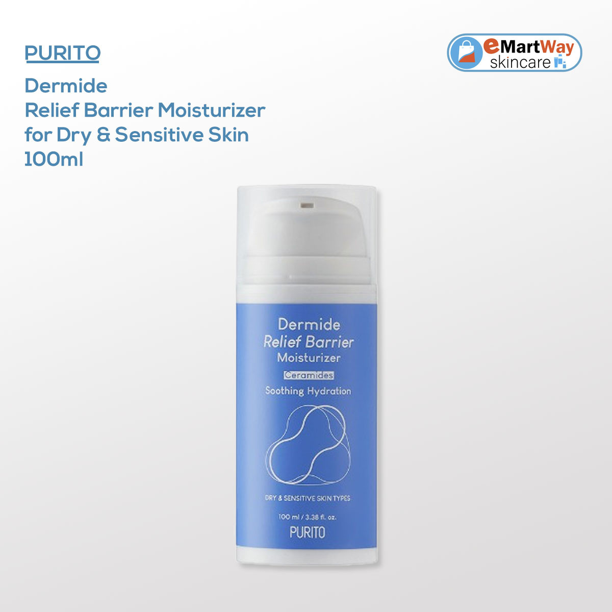 PURITO Dermide Relief Barrier Moisturizer 100ml