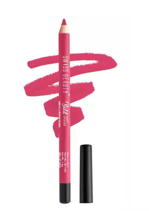 Swiss Beauty Bold Matt Lip Liner PINK CRUSH -10