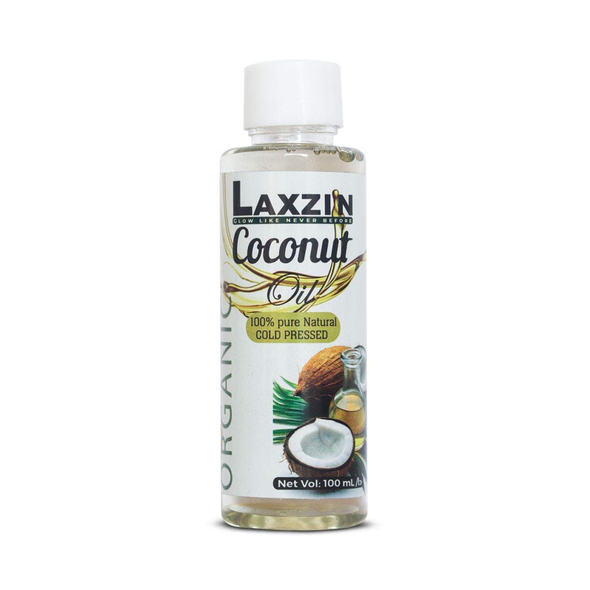 Laxzin Coconut 100% Pure Natural Cold Pressed Oil 100ml