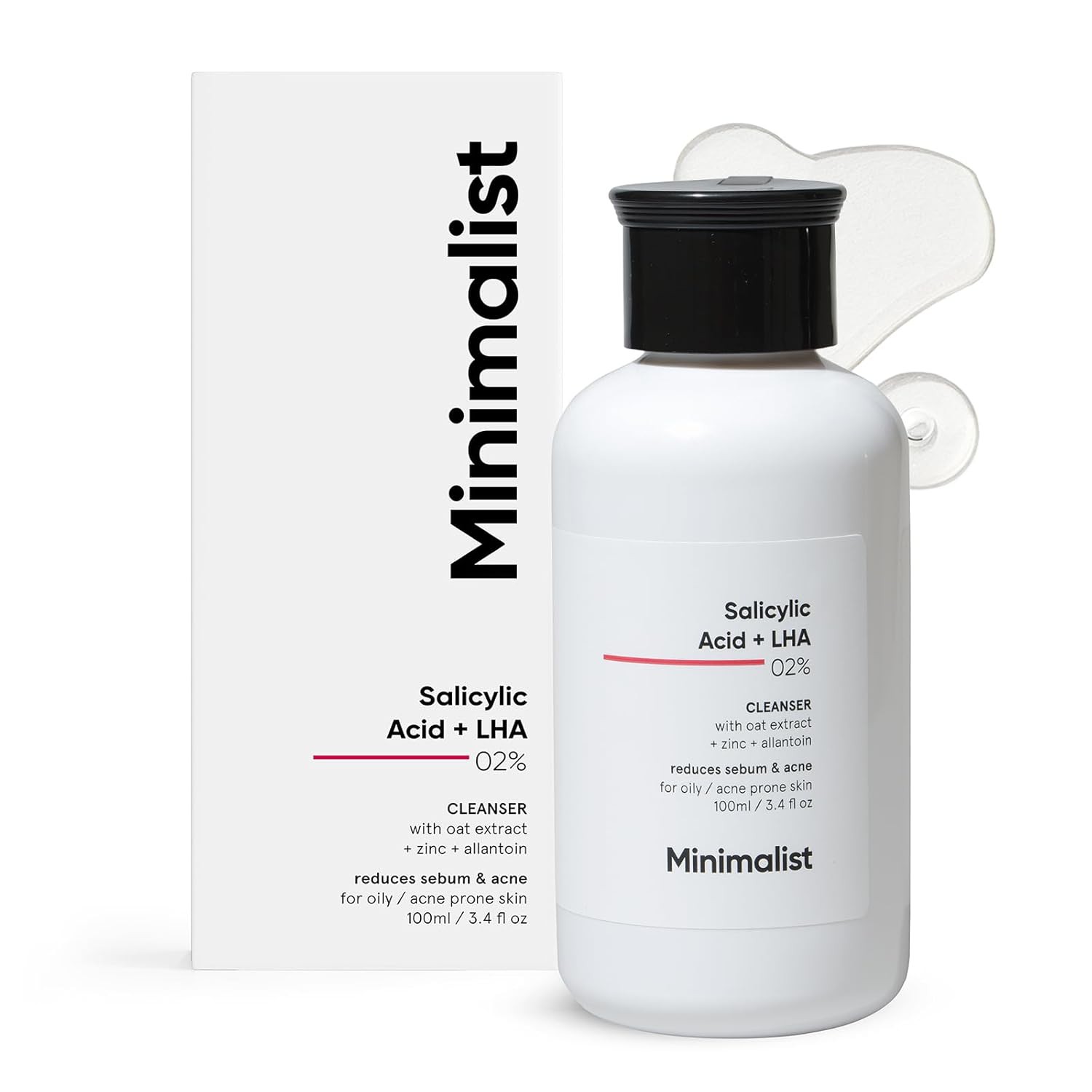 Minimalist Salicylic Acid + LHA 02% Face Cleanser- 100ml