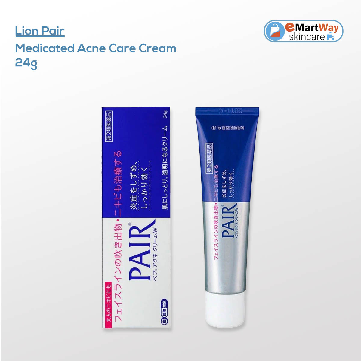 Lion Pair Medicated Acne Care Cream 24g