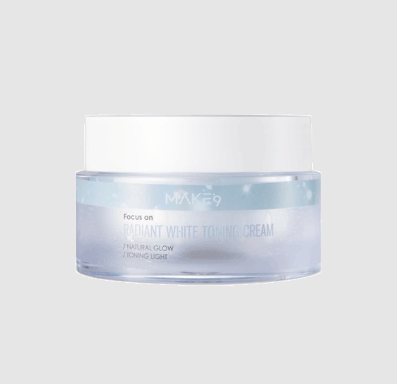 MAKE9 Focus On Radiant White Toning Cream 50g