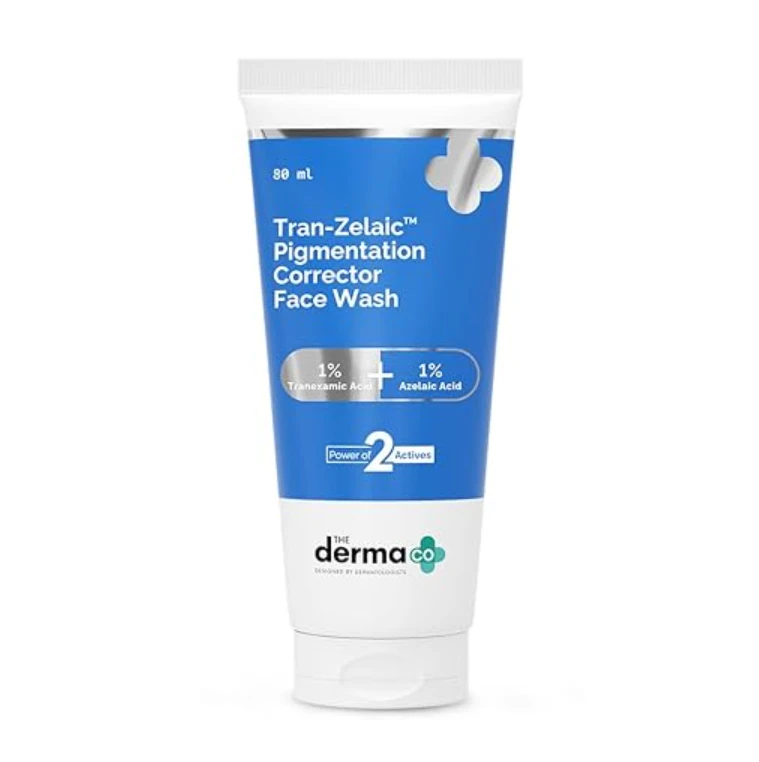 The Derma Co Tran Zealic Pigmentation Corrector Face Wash 80ml