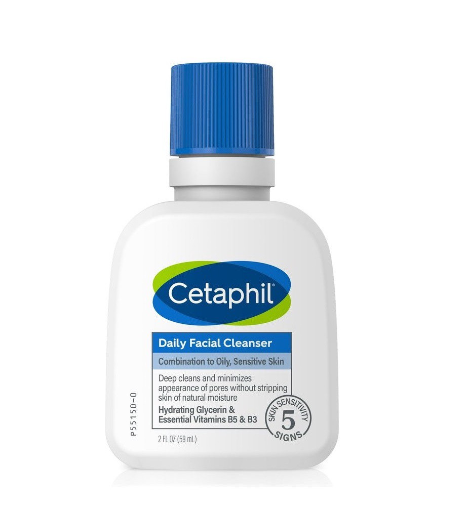Cetaphil Daily Facial Cleanser Combination to Oily & Sensitive Skin 59ml