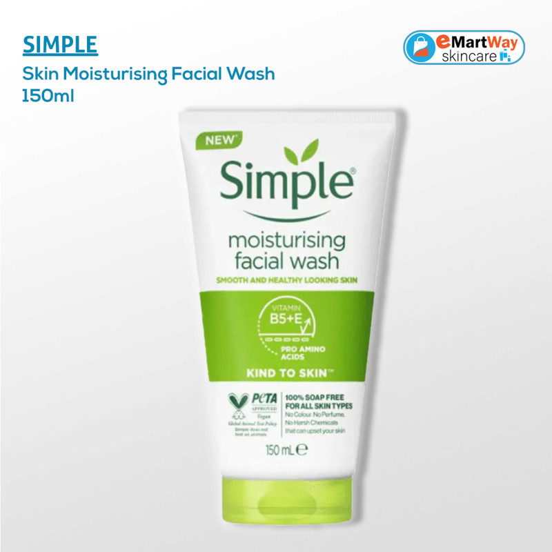 Simple Skin Moisturising Facial Wash 150ml