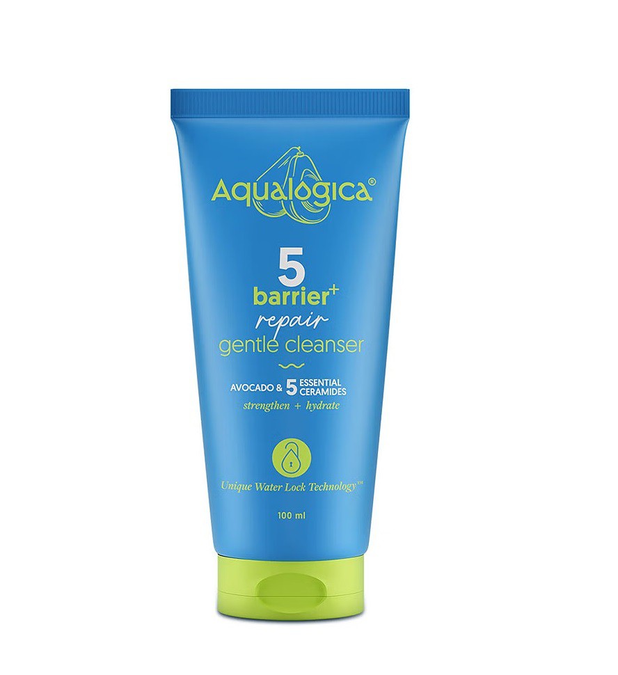 Aqualogica 5 Barrier+ Repair Gentle Cleanser with Avocado & 5 Essential Ceramides 100 ml