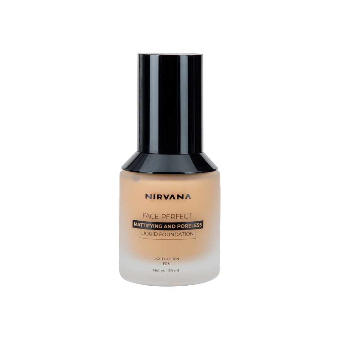 Nirvana Color Face Perfect Liquid Foundation - Light Golden F03