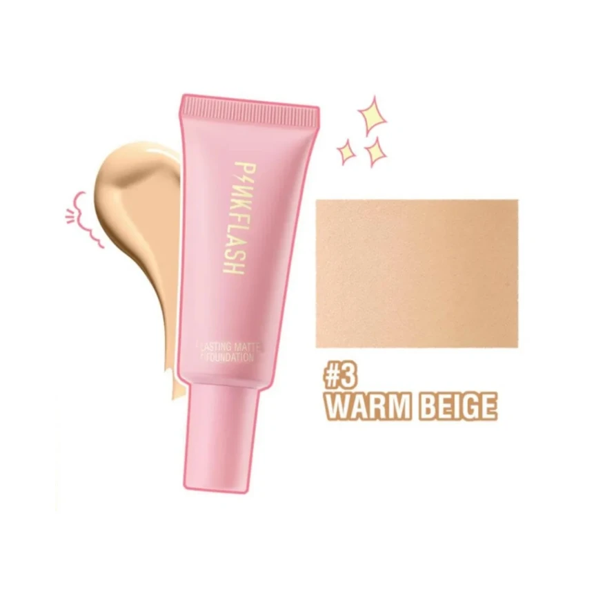 PiNKFLASH Lasting Matte Foundation (PF-F03) 25g