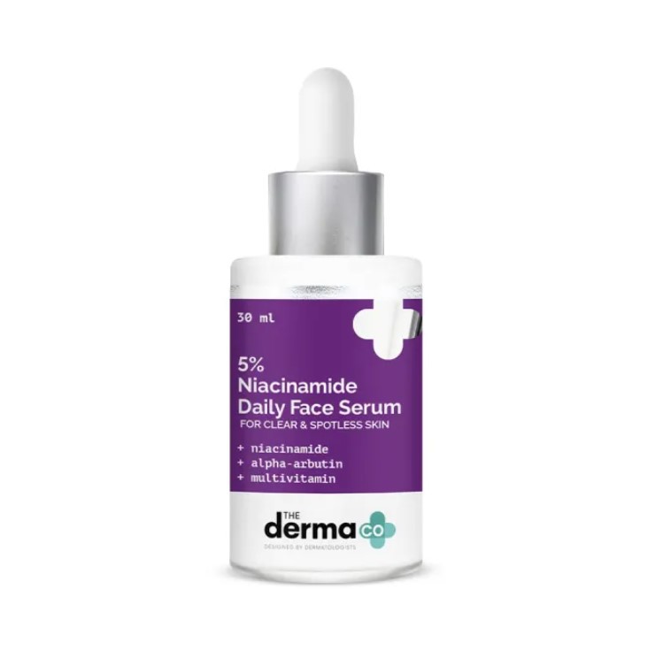 The Derma Co 5% Niacinamide Daily Face Serum 30ml