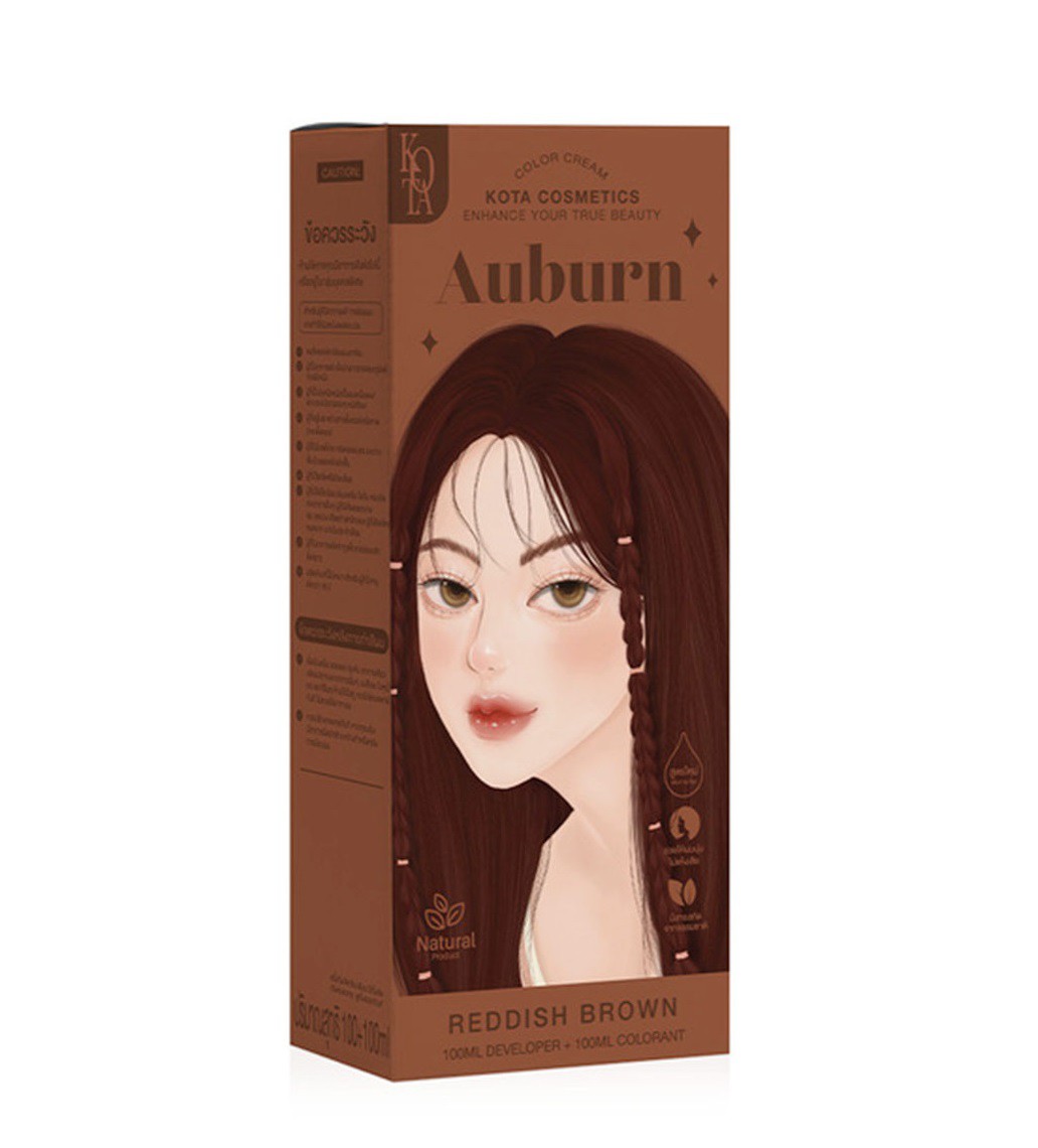 Kota Cosmetics Hair Color - Auburn