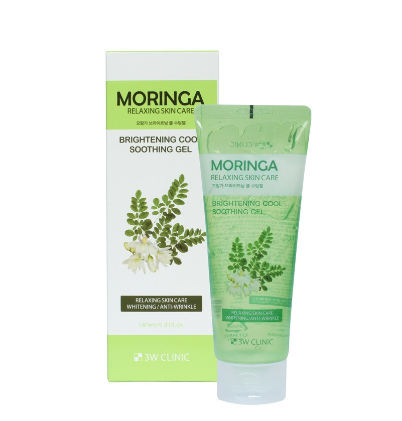 3W Clinic Moringa Brightening Cool Soothing Gel 160ml
