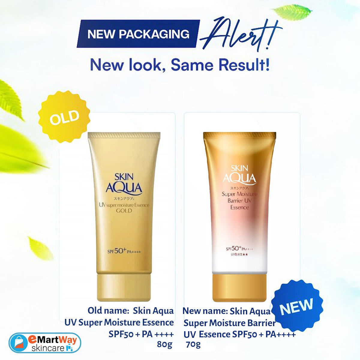 Skin Aqua Super Moisture Essence UV Barrier Essence SPF50+ PA++++ 70g