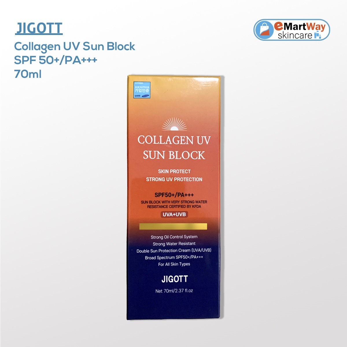 Jigott Collagen UV Sun Block SPF50+ PA+++