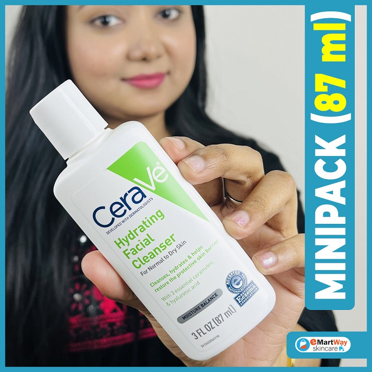 CeraVe Hydrating Facial Cleanser 87ml (USA Version)