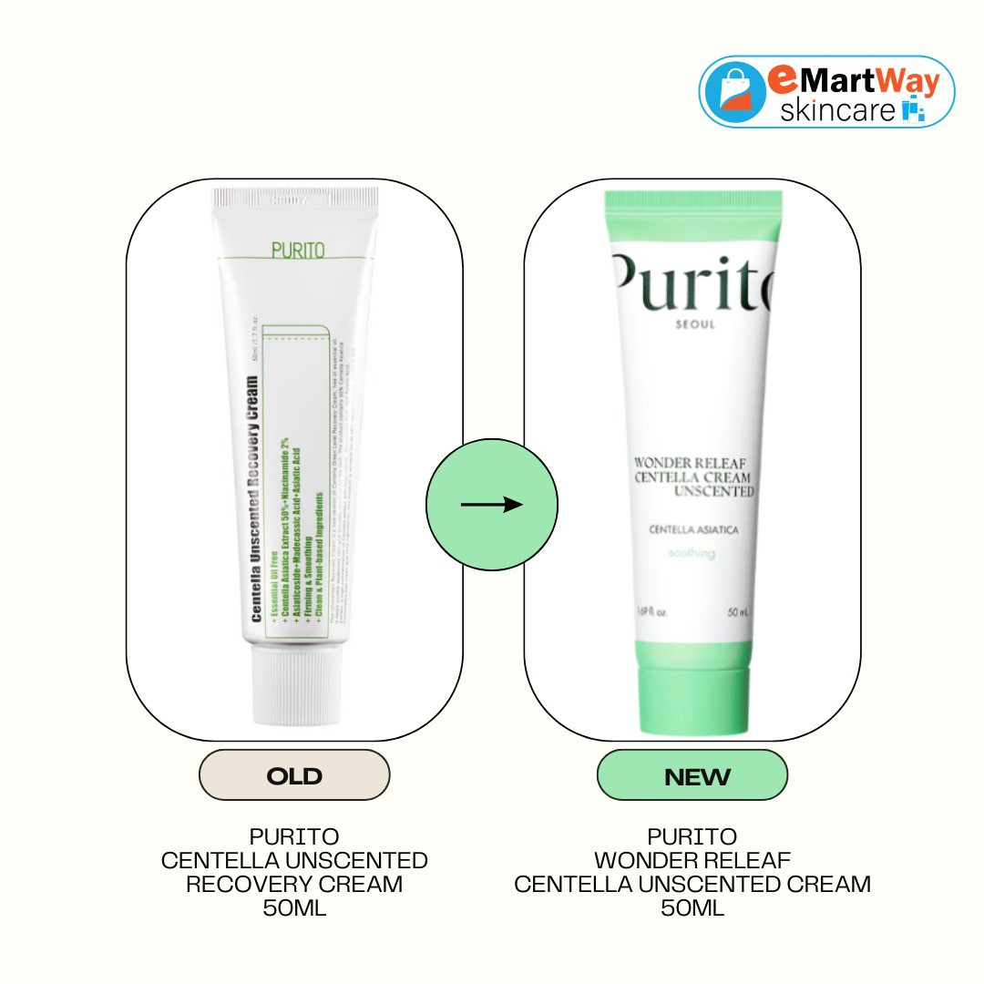 Purito Wonder Releaf Centella Unscented Cream 50ml