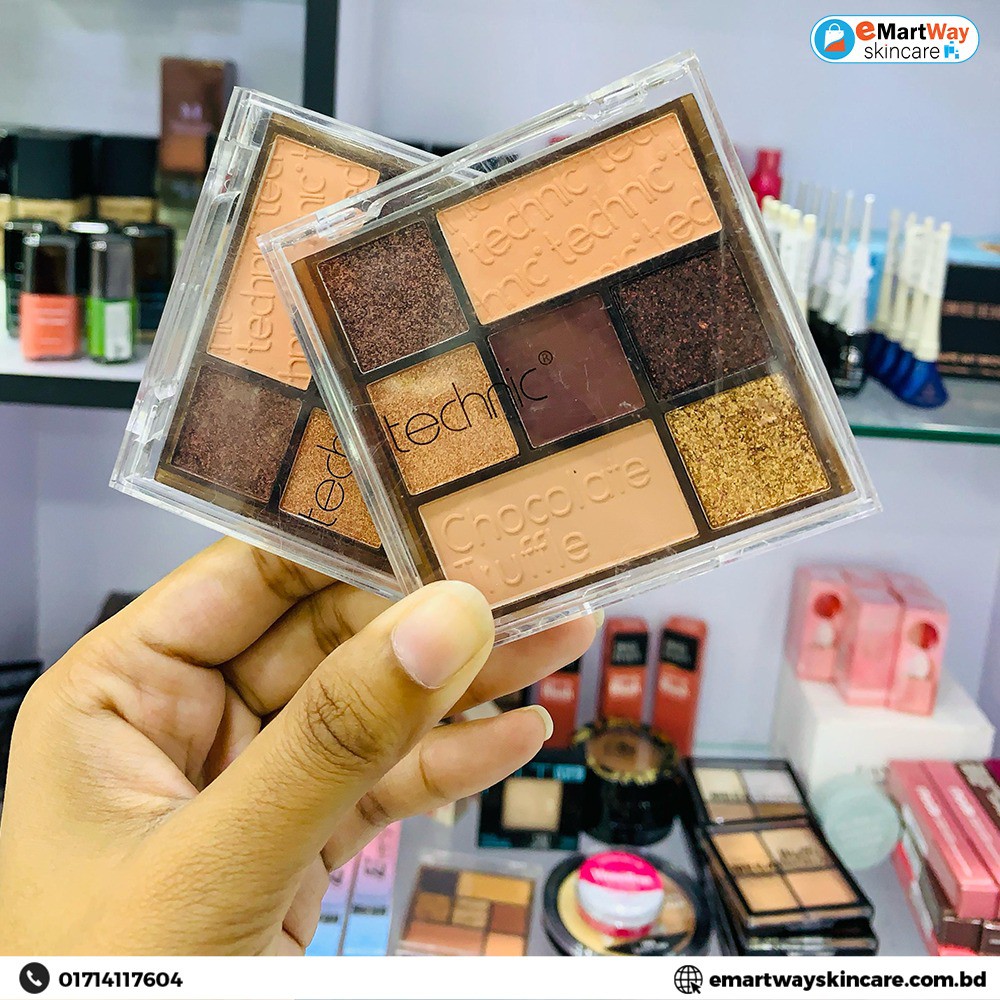 Technic Chocolate Truffle Pressed Pigment Palette