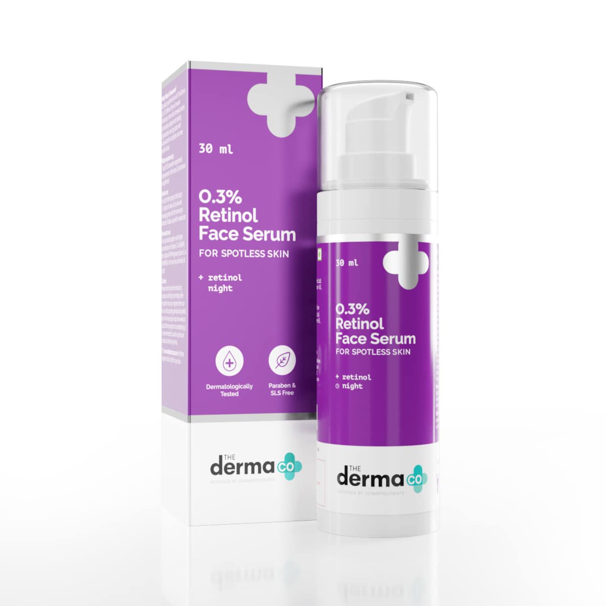 The Derma CO 0.3% Retinol Face Serum for Spotless Skin 30ml