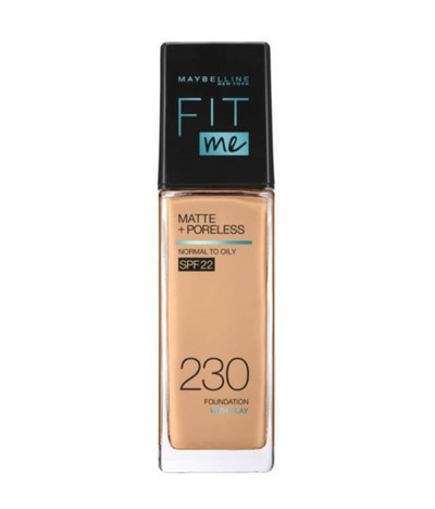 Maybelline Fit me Matte + Poreless Foundation SPF 22 Shade 230