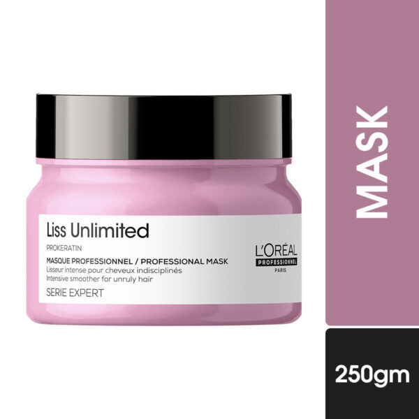 Loreal Serie Expert Liss Unlimited Prokeratin Professional Hair Mask 250g