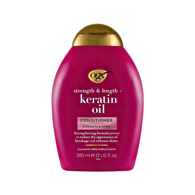 OGX Strength & Length+ Keratin Oil Conditioner 385ml