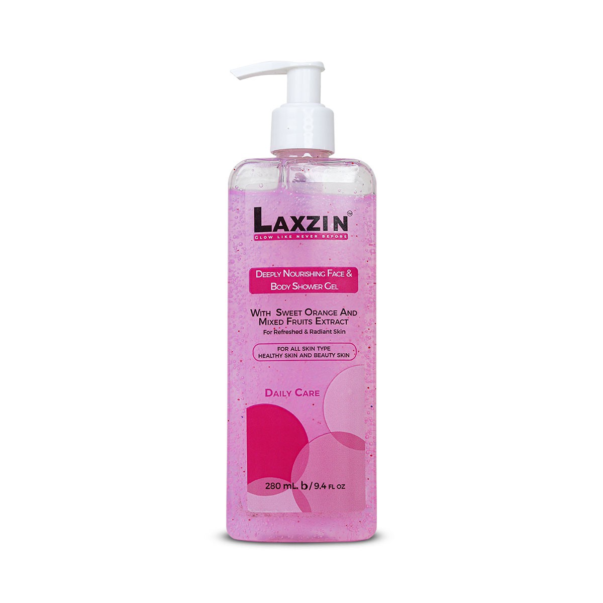 Laxzin Deeply Nourishing Face & Body Shower Gel 280ml