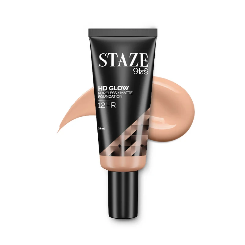 Staze 9to9 HD Glow Foundation (228C Latte) 18ml
