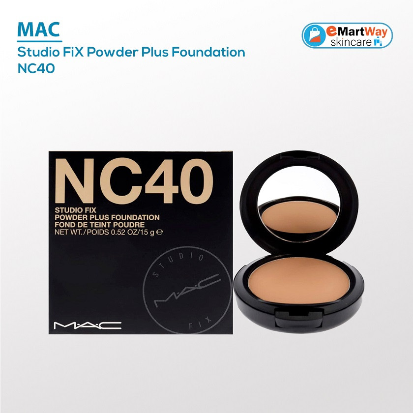 MAC Studio FiX Powder Plus Foundation NC40