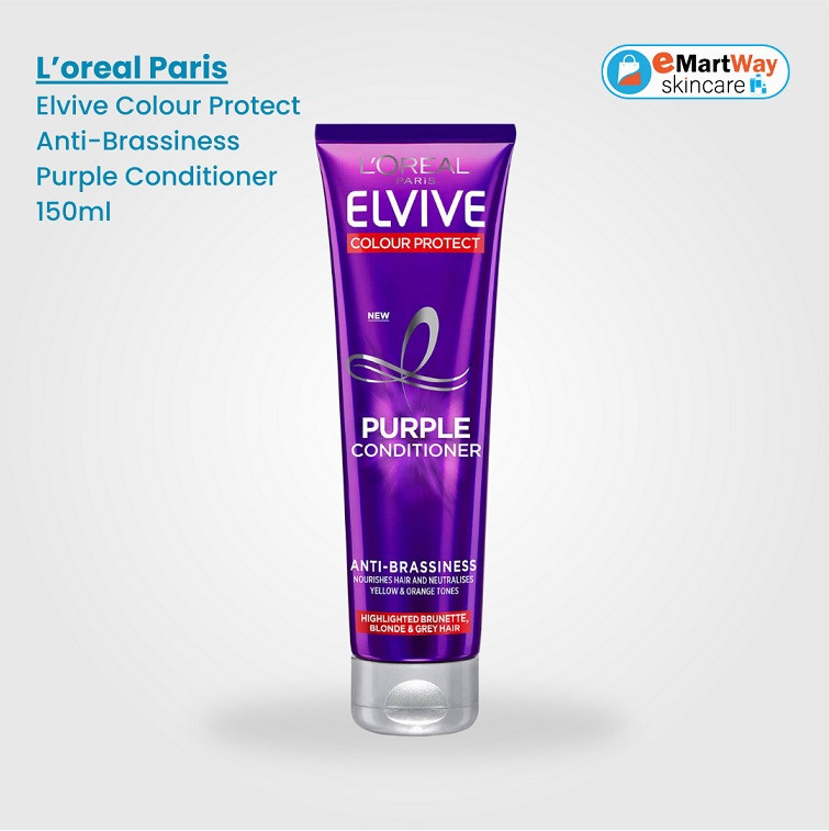 Loreal Paris Elvive Colour Protect Anti-Brassiness Purple Conditioner