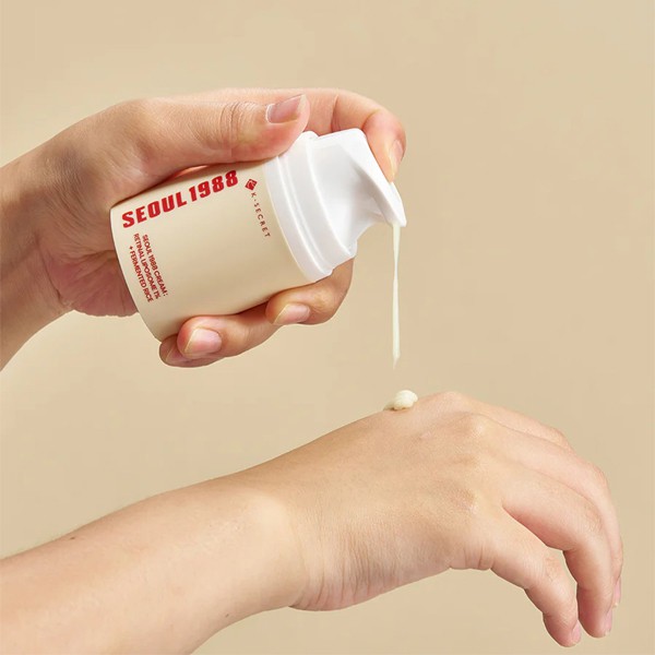 K- -SECRET SEOUL 1988 Cream: Retinal Liposome 1% + Fermented Rice 50ml 