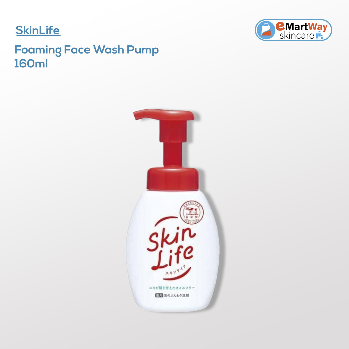 SkinLife Foaming Face Wash Pump 160ml