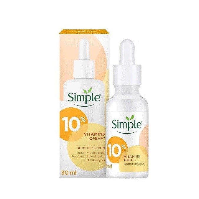 Simple 10% Vitamin C+E+F Booster Serum 30ml