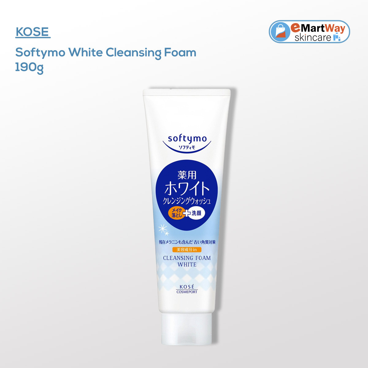 Kose Softymo White Cleansing Foam 190g